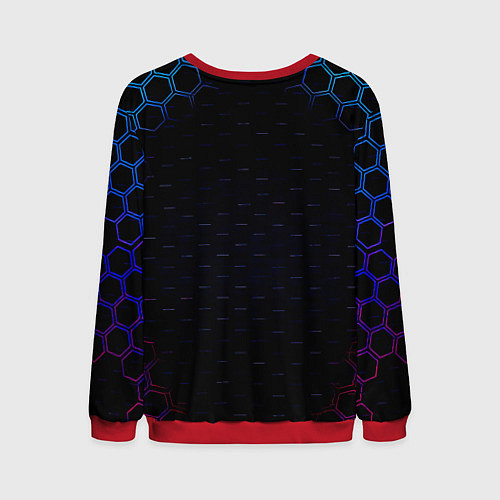 Мужской свитшот ФК Тоттенхэм соты / 3D-Красный – фото 2