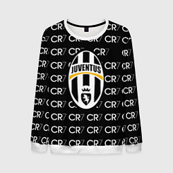 Свитшот мужской Juventus sport pattern, цвет: 3D-белый