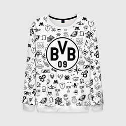 Свитшот мужской Borussia game pattern, цвет: 3D-белый