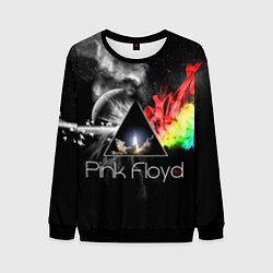 Свитшот мужской Pink Floyd, цвет: 3D-черный