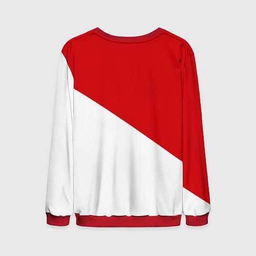 Мужской свитшот Sevilla FC / 3D-Красный – фото 2