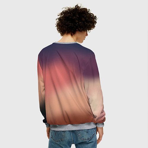 Мужской свитшот Токийский Гуль / 3D-Меланж – фото 4