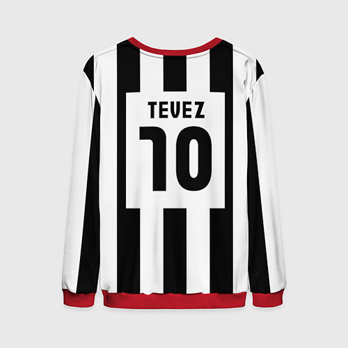 Мужской свитшот Juventus: Tevez / 3D-Красный – фото 2