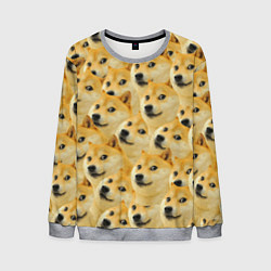 Свитшот мужской Doge, цвет: 3D-меланж