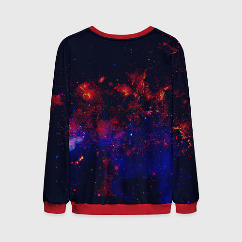 Мужской свитшот Love pirate station / 3D-Красный – фото 2