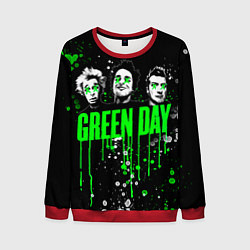 Свитшот мужской Green Day: Acid Colour, цвет: 3D-красный