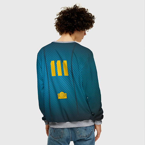 Мужской свитшот Overalls 111 / 3D-Меланж – фото 4