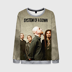 Свитшот мужской System of a Down, цвет: 3D-меланж