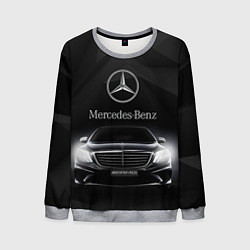 Свитшот мужской Mercedes, цвет: 3D-меланж