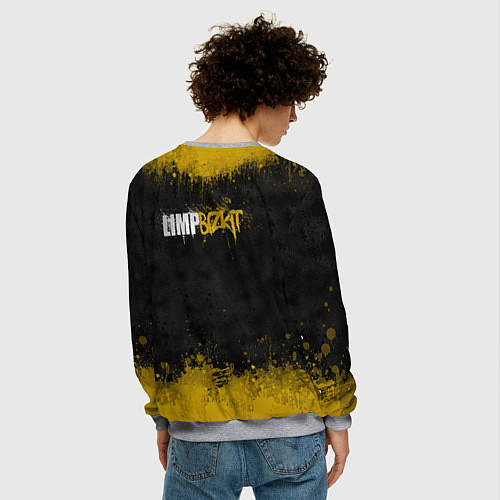 Мужской свитшот Limp Bizkit: Gold Street / 3D-Меланж – фото 4