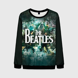 Свитшот мужской The Beatles Stories, цвет: 3D-черный