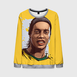 Свитшот мужской Ronaldinho Art, цвет: 3D-меланж