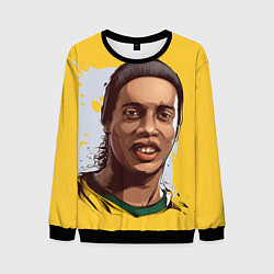 Свитшот мужской Ronaldinho Art, цвет: 3D-черный