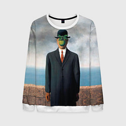 Свитшот мужской Сын человеческий, цвет: 3D-белый