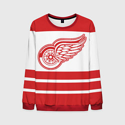 Свитшот мужской Detroit Red Wings, цвет: 3D-красный