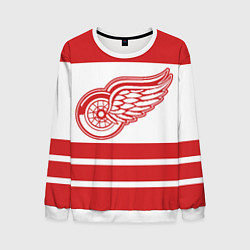 Свитшот мужской Detroit Red Wings, цвет: 3D-белый