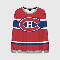 Свитшот мужской Montreal Canadiens, цвет: 3D-меланж
