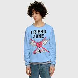 Свитшот мужской Friendzone, цвет: 3D-меланж — фото 2