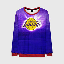 Свитшот мужской Los Angeles Lakers, цвет: 3D-красный