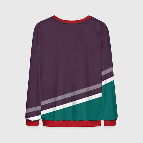 Мужской свитшот Anaheim Ducks Selanne / 3D-Красный – фото 2