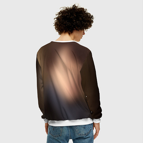 Мужской свитшот Бенедикт Камбербэтч 1 / 3D-Белый – фото 4