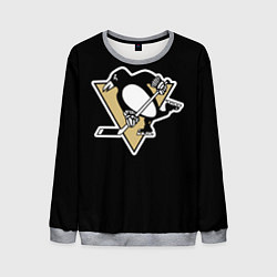 Свитшот мужской Pittsburgh Penguins: Malkin, цвет: 3D-меланж