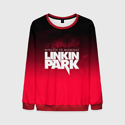 Свитшот мужской Linkin Park: Minutes to midnight, цвет: 3D-красный