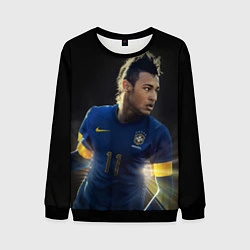 Свитшот мужской Neymar: Brasil Team, цвет: 3D-черный