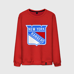 Свитшот хлопковый мужской New York Rangers, цвет: красный