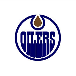 Свитшот хлопковый мужской Edmonton Oilers, цвет: белый — фото 2