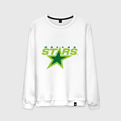 Свитшот хлопковый мужской Dallas Stars, цвет: белый