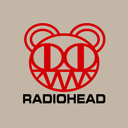 Свитшот хлопковый мужской Radiohead, цвет: миндальный — фото 2