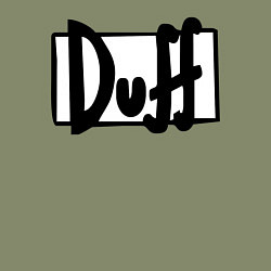 Свитшот хлопковый мужской Duff, цвет: авокадо — фото 2