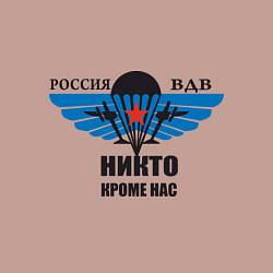 Свитшот хлопковый мужской ВДВ, цвет: пыльно-розовый — фото 2