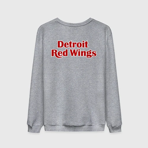 Мужской свитшот Detroit Red Wings / Меланж – фото 2