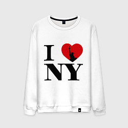 Мужской свитшот Freedom: I Love NY