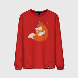 Мужской свитшот Лисички