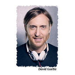 Свитшот хлопковый мужской David Guetta, цвет: белый — фото 2