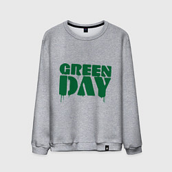 Свитшот хлопковый мужской Green Day, цвет: меланж