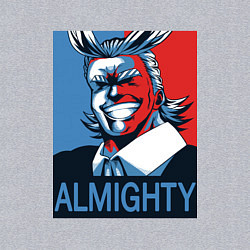 Свитшот хлопковый мужской Моя геройская академия, цвет: меланж — фото 2