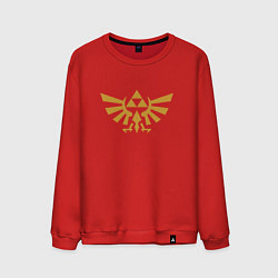 Свитшот хлопковый мужской The Legend of Zelda, цвет: красный