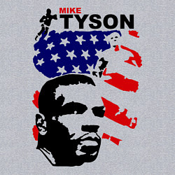 Свитшот хлопковый мужской Mike Tyson: USA Boxing, цвет: меланж — фото 2