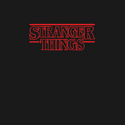 Свитшот хлопковый мужской Stranger Things, цвет: черный — фото 2