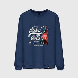 Свитшот хлопковый мужской Nuka-Cola Enjoy, цвет: тёмно-синий