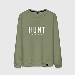 Мужской свитшот Hunt: Showdown White Logo