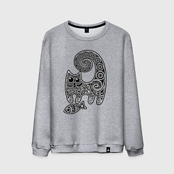 Мужской свитшот Кот3