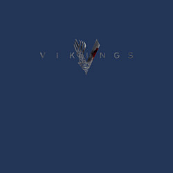 Свитшот хлопковый мужской Vikings, цвет: тёмно-синий — фото 2