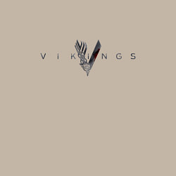 Свитшот хлопковый мужской Vikings, цвет: миндальный — фото 2