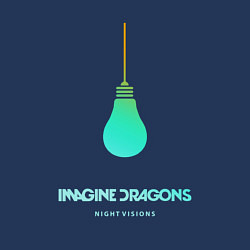 Свитшот хлопковый мужской Imagine Dragons: Night Visions, цвет: тёмно-синий — фото 2