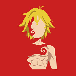 Свитшот хлопковый мужской Meliodas, цвет: красный — фото 2